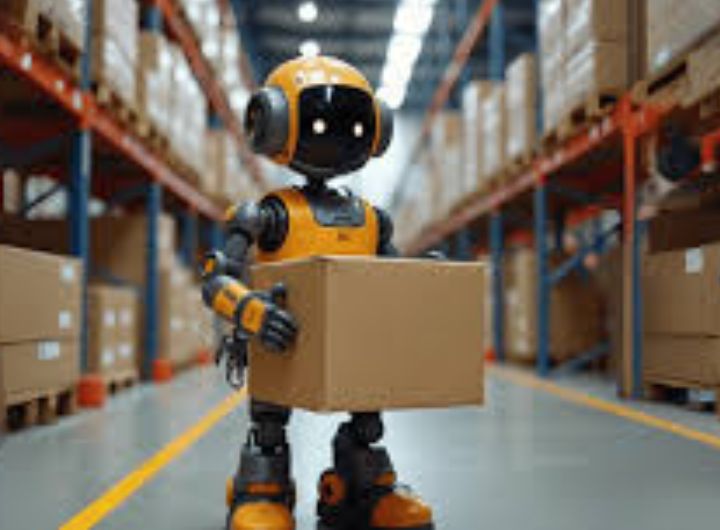 Robot lấy hàng tự động trong kho tăng tốc xử lý đơn Robot lấy hàng tự động trong kho tăng tốc xử lý đơn