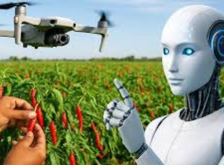 Robot AI Agricultural Drone Nông Nghiệp