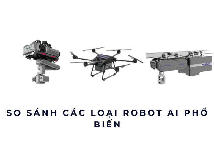 So sánh các loại robot AI phổ biến
