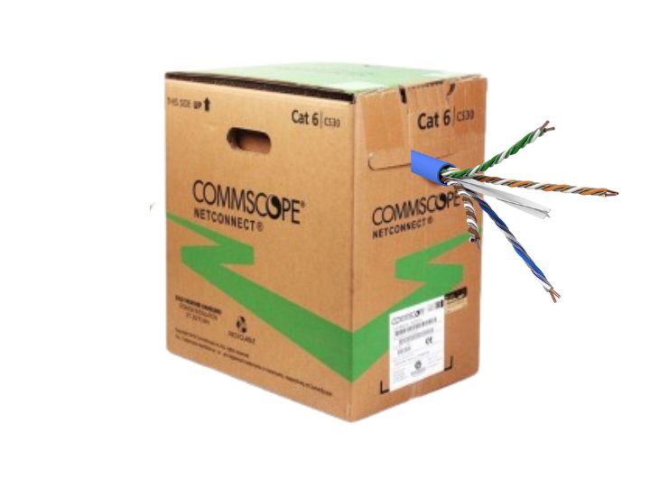 Dây cáp mạng Cat6 UTP hãng COMMSCOPE AMP