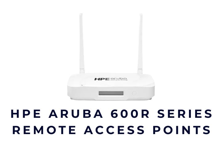 Thiết bị thu phát sóng không dây Wi-Fi 6E HPE Aruba Networking 600R Series Remote Access Points Thiết bị thu phát sóng không dây Wi-Fi 6E HPE Aruba Networking 600R Series Remote Access Points
