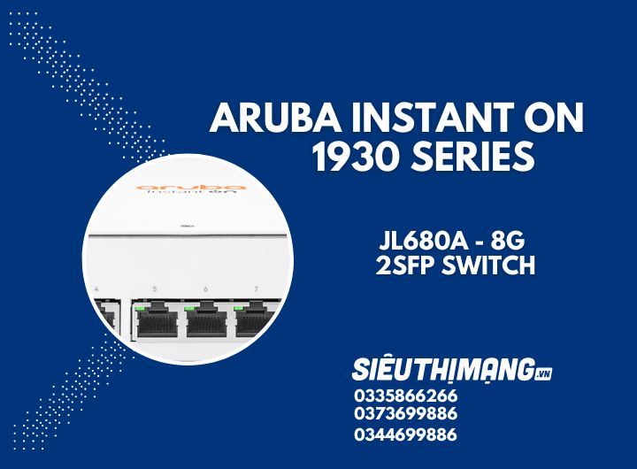 Aruba Instant On JL680A 1930 8G 2SFP Switch | HPE Networking Aruba Instant On JL680A 1930 8G 2SFP Switch | HPE Networking