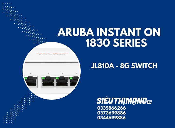 Aruba Instant On JL810A 1830 8G Switch | HPE Networking Aruba Instant On JL810A 1830 8G Switch | HPE Networking