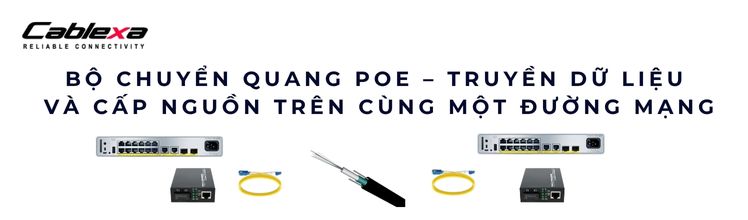 Bộ chuyển quang PoE Bộ chuyển quang PoE