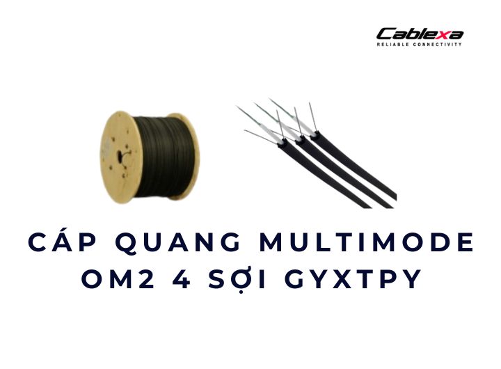 Cáp quang Multimode OM2 4 sợi GYXTPY – Chuẩn 9/125, bền bỉ ngoài trời Cáp quang Multimode OM2 4 sợi GYXTPY – Chuẩn 9/125, bền bỉ ngoài trời