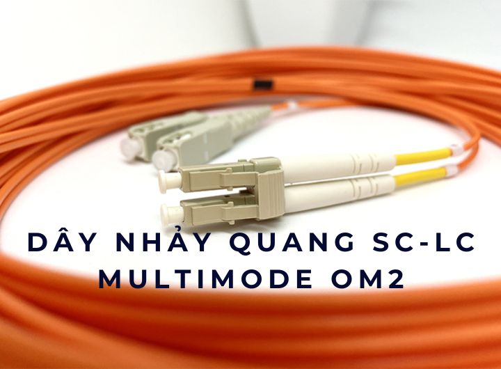 Dây nhảy quang SC LC Multimode OM2 Cablexa Dây nhảy quang SC LC Multimode OM2 Cablexa