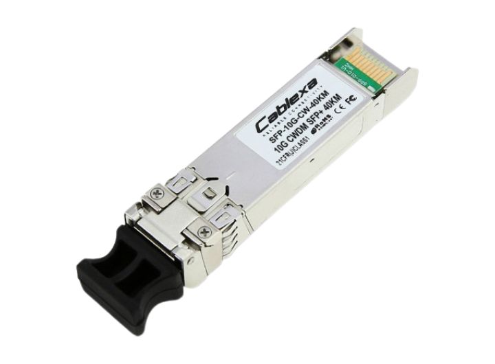 Module quang 10G Cablexa SFP-10G-CW-40KM SFP+, 10Gb/s, 10GBase-CWDM, SMF, Duplex LC, 40KM Module quang 10G Cablexa SFP-10G-CW-40KM SFP+, 10Gb/s, 10GBase-CWDM, SMF, Duplex LC, 40KM
