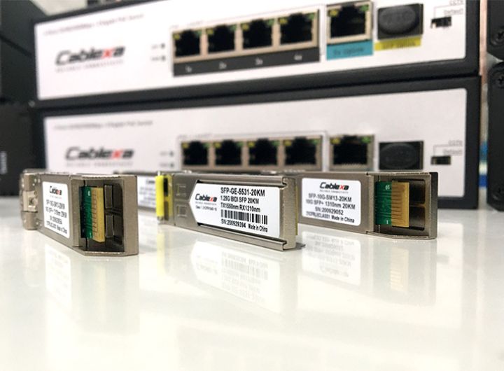 Module Cablexa SFP-GE-5531-20KM Cablexa SFP BIDI, 1.25Gb/s, TX-1550nm, RX-1310nm, SMF, Simplex LC, 20KM Module Module Cablexa SFP-GE-5531-20KM Cablexa SFP BIDI, 1.25Gb/s, TX-1550nm, RX-1310nm, SMF, Simplex LC, 20KM Module
