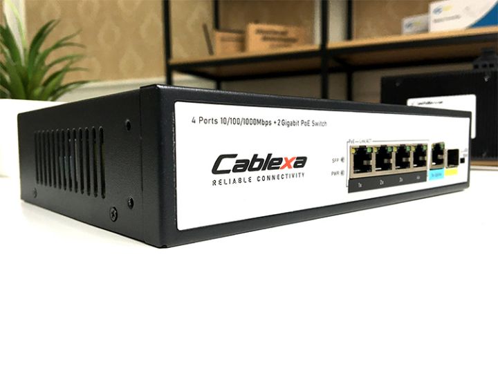 Switch FMC-4PGE1GE1GF hãng Cablexa Switch FMC-4PGE1GE1GF hãng Cablexa