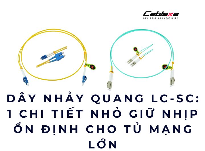 dây nhảy quang LC-SC cho tủ rack