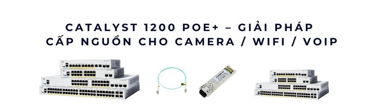 Catalyst 1200 PoE+ switch Catalyst 1200 PoE+ switch