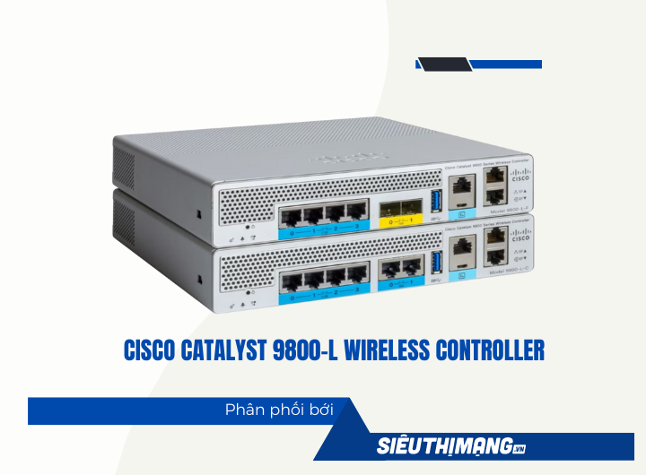 C9800-L-F-K9 Cisco Catalyst 9800-L (Fiber Uplink) Wireless Controller C9800-L-F-K9 Cisco Catalyst 9800-L (Fiber Uplink) Wireless Controller