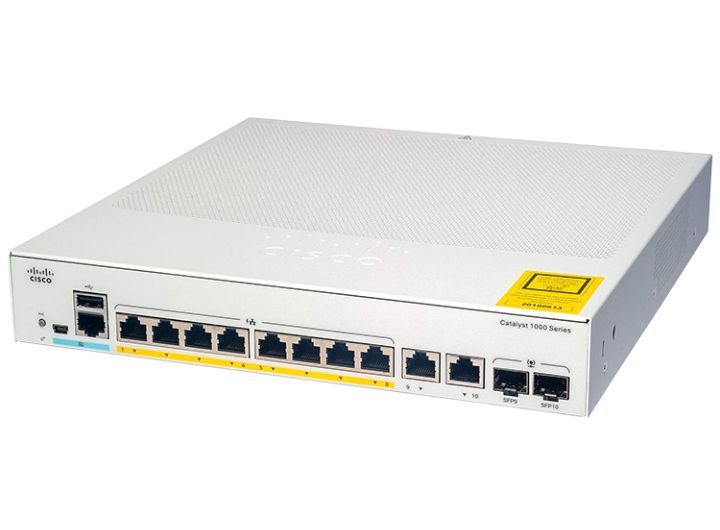 C1000-8FP-2G-L | Switch Cisco C1000-8FP-2G-L 8 port 1G Ethernet PoE+, 2x 1G SFP C1000-8FP-2G-L | Switch Cisco C1000-8FP-2G-L 8 port 1G Ethernet PoE+, 2x 1G SFP