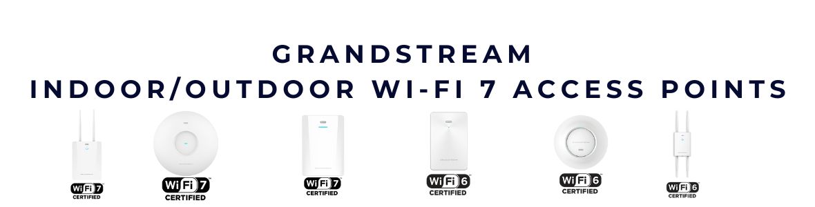 Bộ phát sóng không dây Grandstream Indoor/Outdoor Wi-Fi 7 Access Points