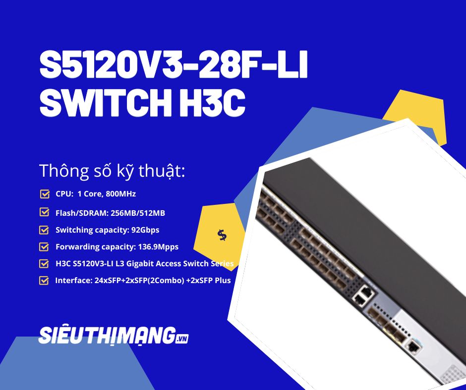 H3C S5120V3-28F-LI H3C S5120V3-28F-LI