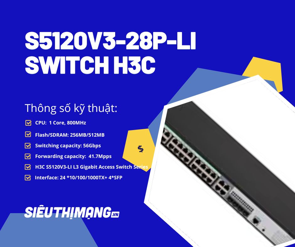 H3C S5120V3-28P-LI H3C S5120V3-28P-LI