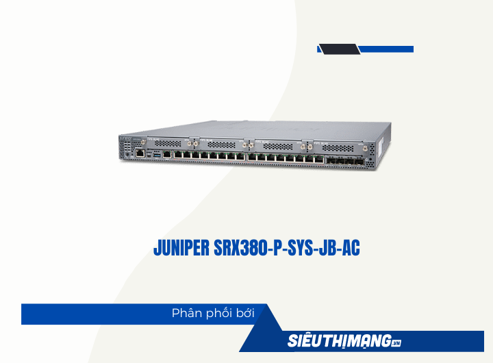 Juniper SRX380-P-SYS-JB-AC Juniper SRX380-P-SYS-JB-AC