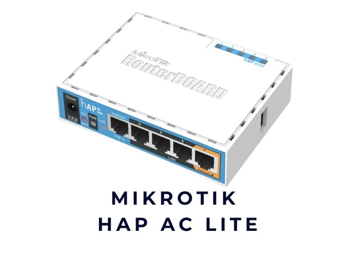 Mikrotik Router WiFi Cân Bằng Tải hAP ac lite Mikrotik Router WiFi Cân Bằng Tải hAP ac lite