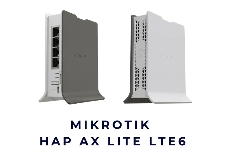 Mikrotik Router WiFi Cân Bằng Tải hAP ax lite LTE6 Mikrotik Router WiFi Cân Bằng Tải hAP ax lite LTE6