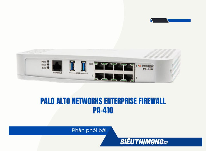 Thiết bị tường lửa Palo Alto PA-410 Thiết bị tường lửa Palo Alto PA-410
