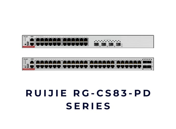 Bộ chuyển mạch Switch Ruijie RG-CS83-PD series