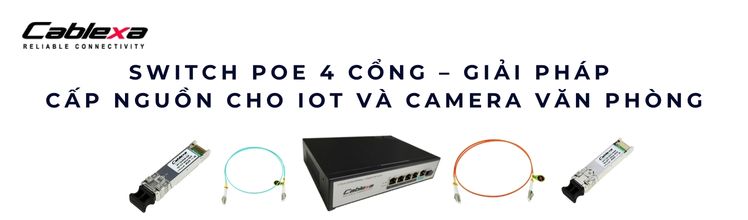 Switch PoE 4 cổng Switch PoE 4 cổng