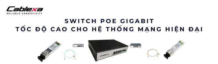 Ưu điểm Switch PoE 10/100/1000 là gì