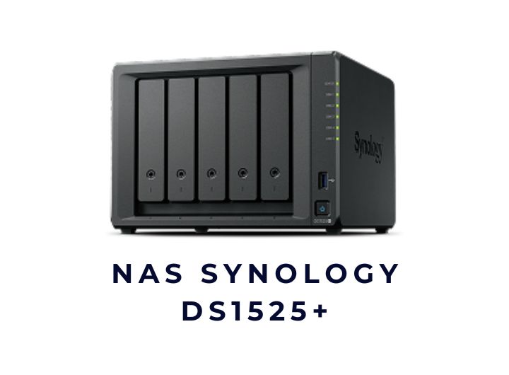 Thiết bị lưu trữ mạng NAS Synology DS1525+ Thiết bị lưu trữ mạng NAS Synology DS1525+