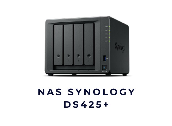 Thiết bị lưu trữ mạng NAS Synology DS425+ Thiết bị lưu trữ mạng NAS Synology DS425+