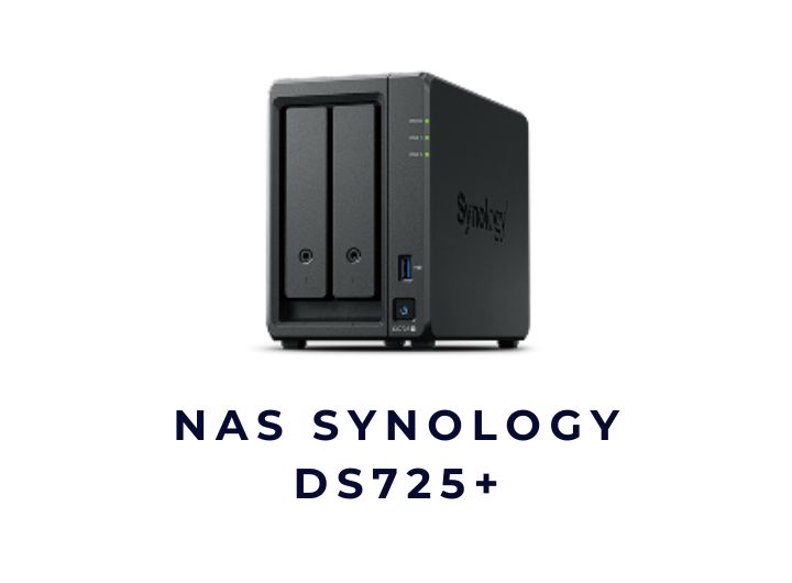 Thiết bị lưu trữ mạng NAS Synology DS725+ Thiết bị lưu trữ mạng NAS Synology DS725+