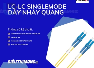 Dây nhảy quang LC-LC Singlemode