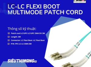 Dây nhảy quang LC-LC Flexi Boot Multimode