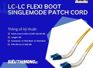 Dây nhảy quang Singlemode LC-LC Flexi Boot