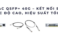 Cáp DAC QSFP+ 40G – Kết nối switch  tốc độ cao, hiệu suất tối ưu