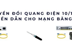 Bộ chuyển đổi quang điện 10/100/1000 cho mạng Gigabit tòa nhà