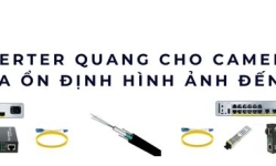 Converter quang cho camera IP truyền xa ổn định hình ảnh đến 20–80km