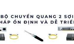 Bộ chuyển quang 2 sợi ổn định, dễ triển khai và linh hoạt cho mọi hệ thống