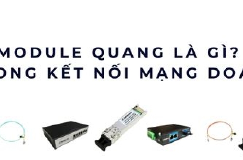 Module quang là gì? Giải mã vai trò & công nghệ truyền dẫn quang