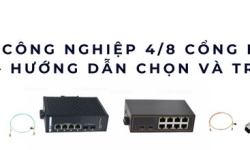 Switch công nghiệp 4/8 cổng Layer 2 & Layer 3 – Hướng dẫn chọn và triển khai