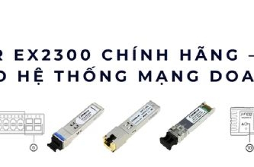 Mua Juniper EX2300 chính hãng – Hướng dẫn nhanh cho hệ thống mạng doanh nghiệp