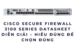 Cisco Secure Firewall 3100 Series Datasheet diễn giải – Hiểu đúng để chọn đúng