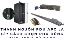 Thanh nguồn PDU APC là gì? Cách chọn PDU đúng cho UPS & tủ rack