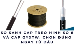 So sánh cáp treo hình số 8 và cáp GYXTW: Chọn đúng ngay từ đầu