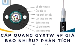 Cáp quang GYXTW 4F giá bao nhiêu? Phân tích chi tiết từ A-Z