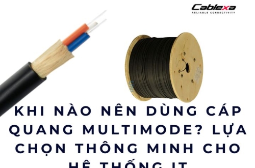 Khi nào nên dùng cáp quang multimode? Lựa chọn thông minh cho hệ thống IT