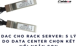 DAC cho rack server: 5 lý do Data Center chọn kết nối ngắn gọn