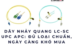 Dây nhảy quang LC-SC UPC APC: đủ loại chuẩn, ngày càng khó mua