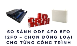 So sánh ODF 4FO 8FO 12FO – Chọn đúng loại cho từng công trình