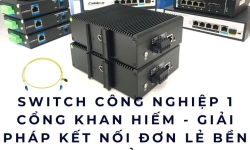 Switch công nghiệp 1 cổng khan hiếm - Giải pháp kết nối đơn lẻ bền bỉ