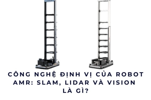 Công nghệ định vị của Robot AMR: SLAM, LiDAR và Vision là gì?